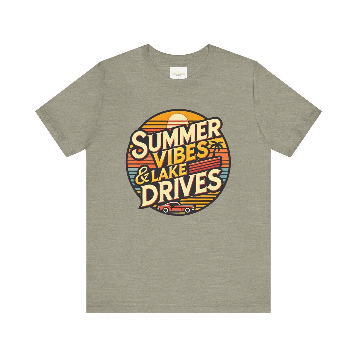 Summer Vibes & Lake Drives Short Sleeve Tee