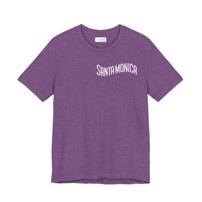 Vibrant Santa Monica Unisex Jersey Short Sleeve Tee