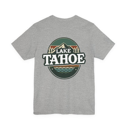 Vintage Lake Tahoe Unisex Jersey Short Sleeve Tee