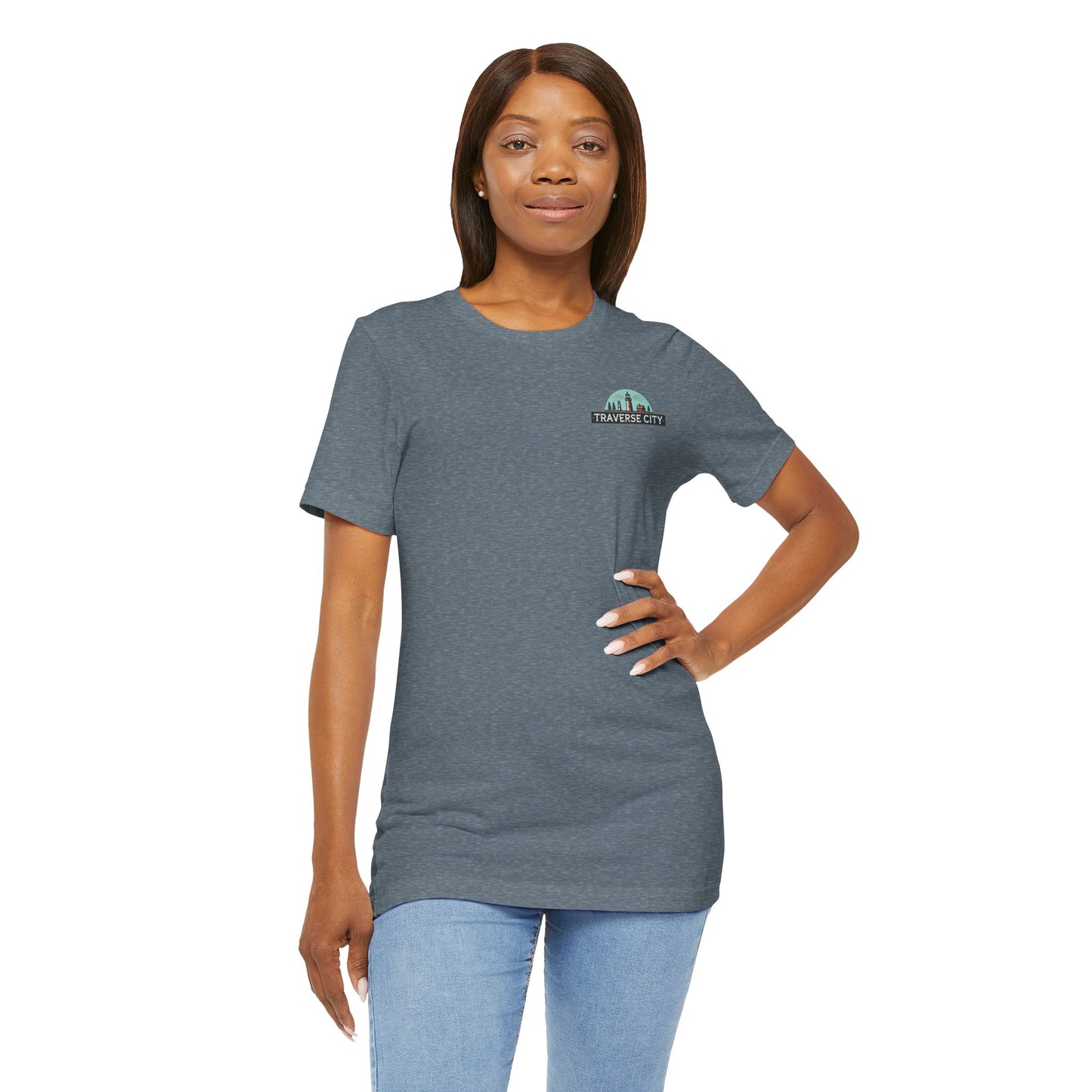 Vintage Traverse City Unisex Jersey Short Sleeve Tee