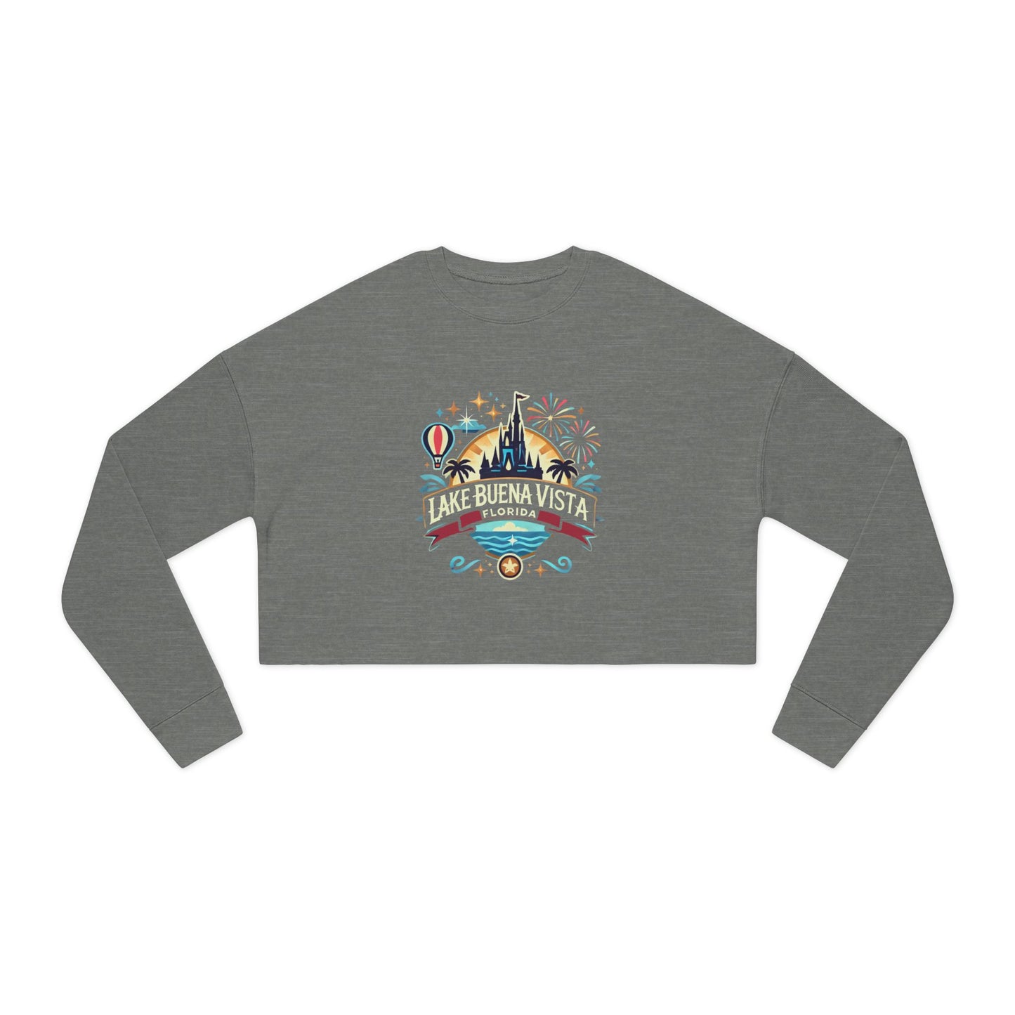 Adventurous Lake Buena Vista Women's Cropped Sweatshirt