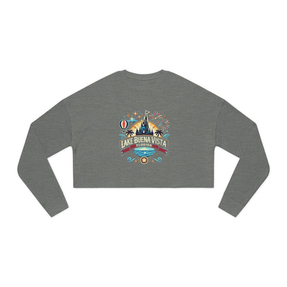 Adventurous Lake Buena Vista Women's Cropped Sweatshirt