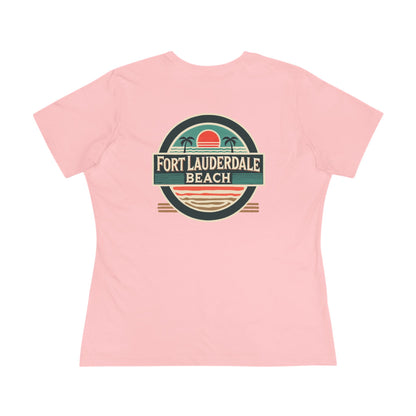 Vintage Fort Lauderdale Women's Cotton Tee