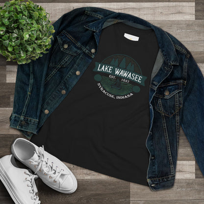 Vintage Lake Wawasee Women's Cotton Tee