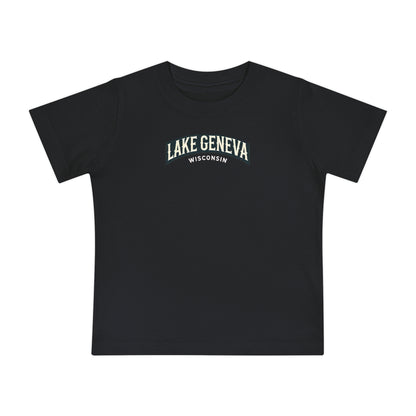 Vintage Lake Geneva Unisex Baby Short Sleeve T-Shirt
