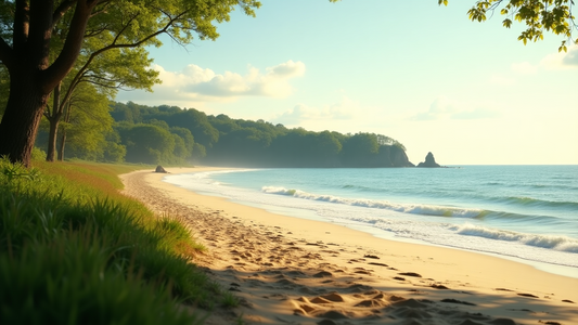 Springtime Serene Beach Gift Card
