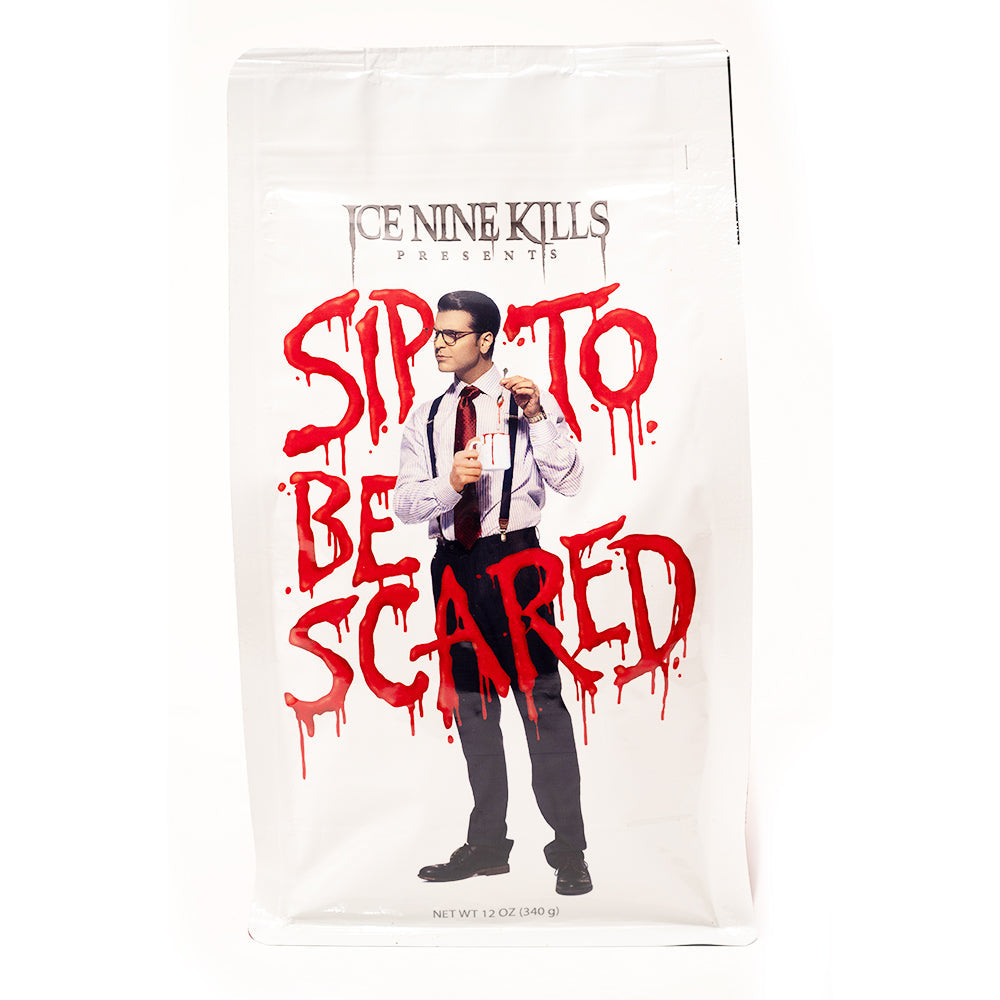 Ice Nine Kills OFFICIAL 'Sip To Be Scared' Private Label Coffee (12oz) Bags