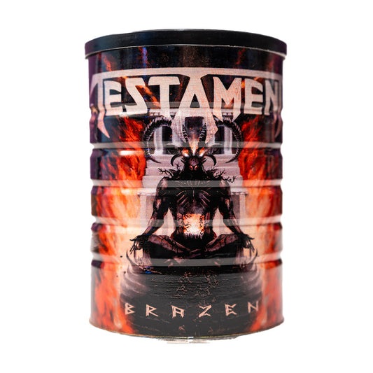 OFFICIAL Testament 'Brazen' Coffee Tour Tin (12oz)