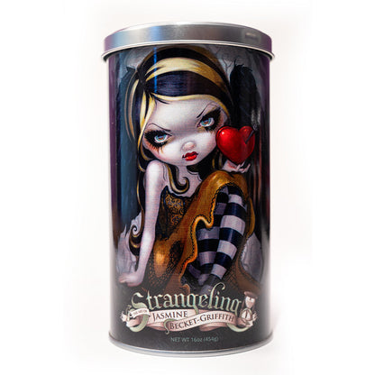 NEW Strangeling OFFICIAL Private Label Coffee: 'Heart of Nails' (16oz) Collectible Tin