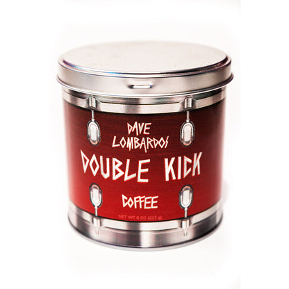 Dave Lombardo's OFFICIAL 'Double Kick' Drum Tin (8oz): Signature Tom Edition