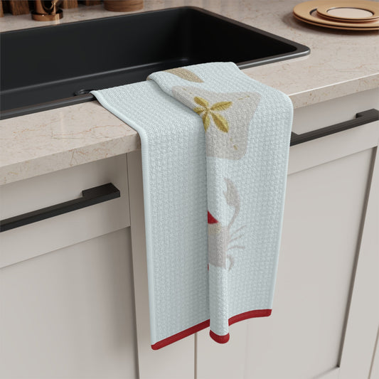 Coastal "Ho Ho Ho" Kitchen Towel