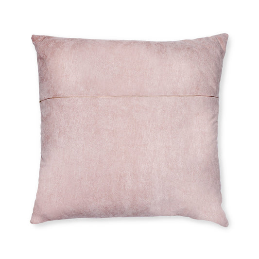Pink Santa Claus Throw Pillow