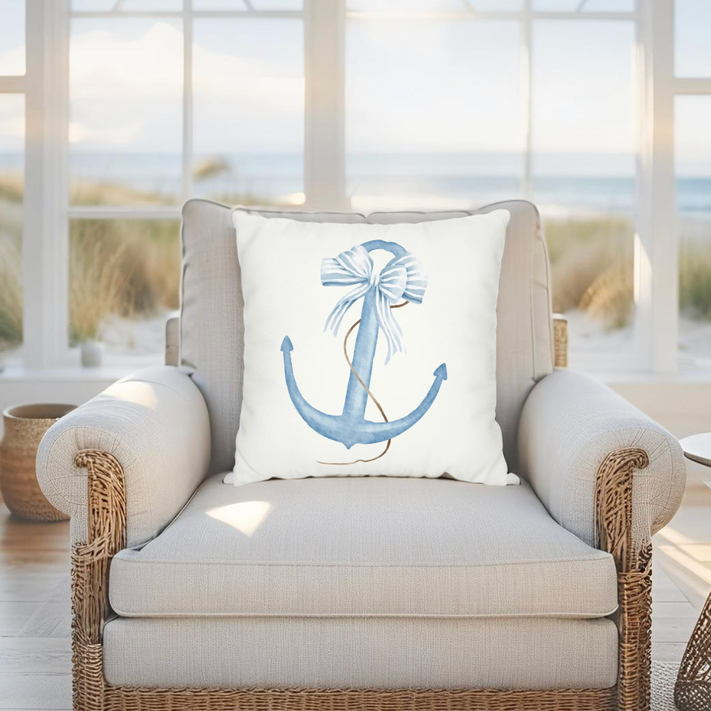 Nautical Throw Pillow