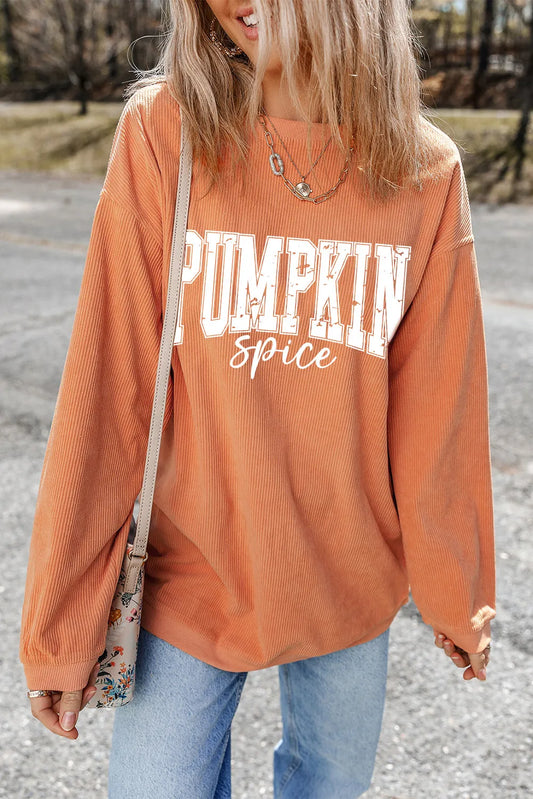 Pumpkin Spice Long Sleeve Sweatshirt