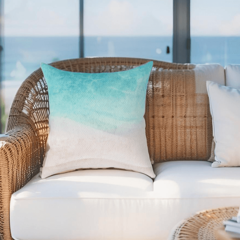 Beach Throw Pillow
