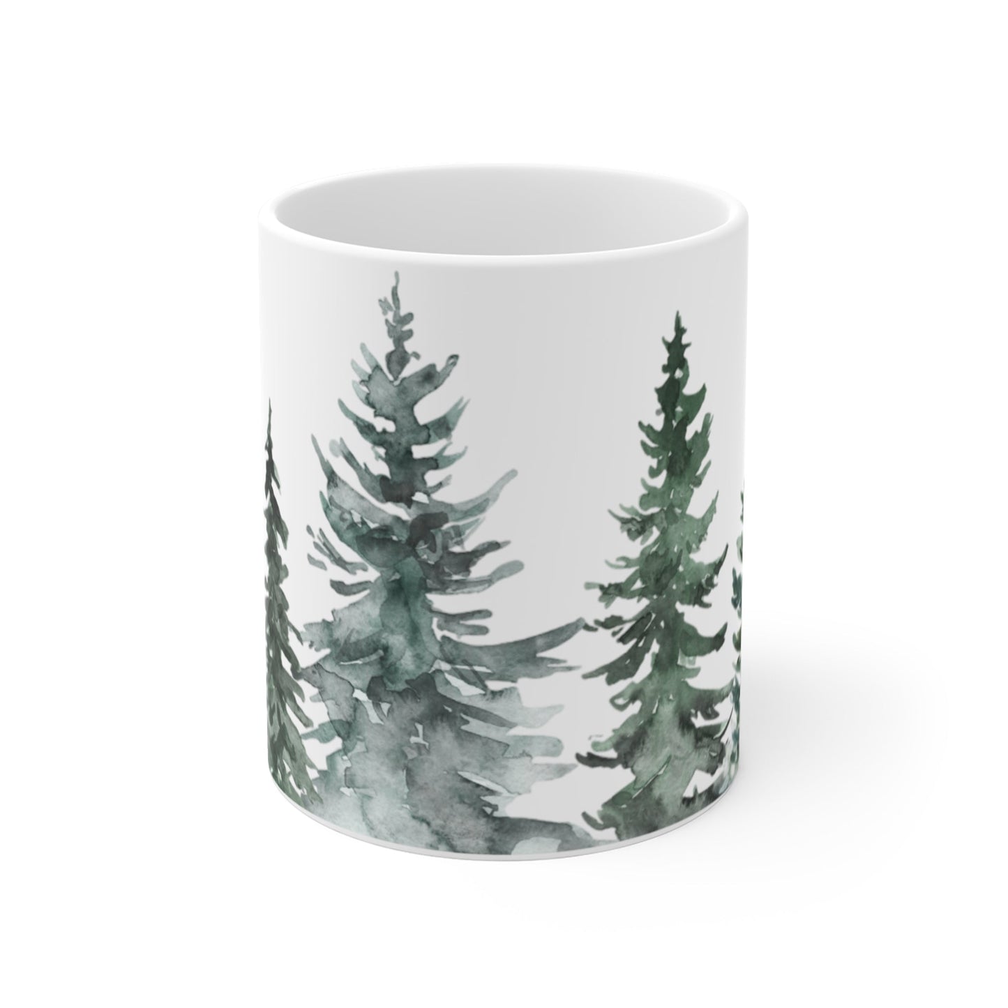 Ceramic Christmas Tree Coffee Mug