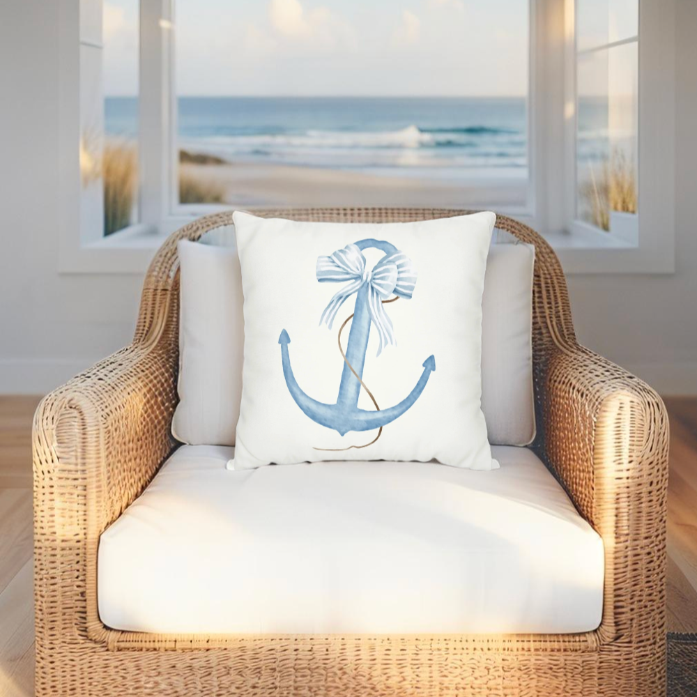 Nautical Throw Pillow