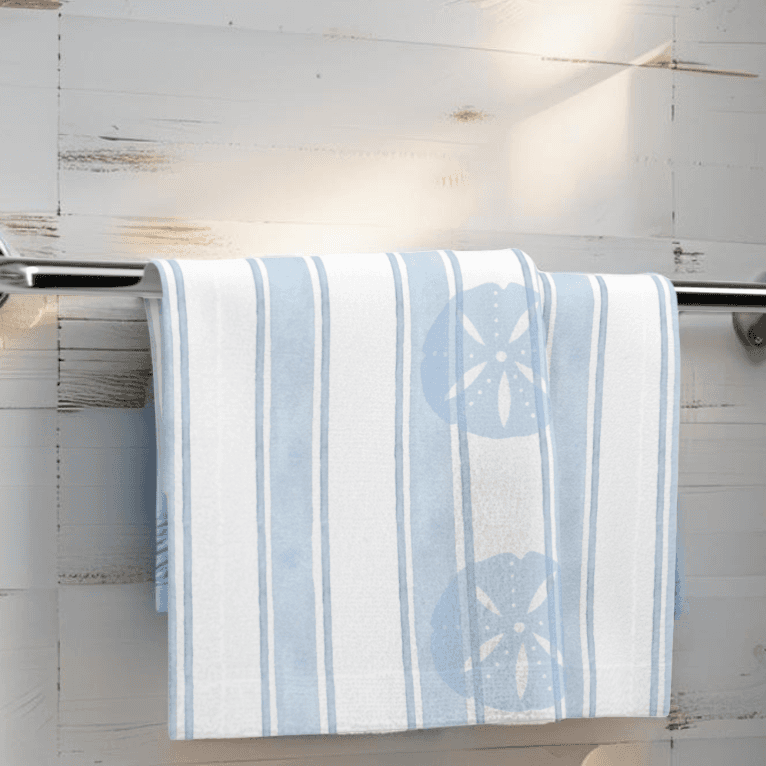 Sand Dollar Face Towel