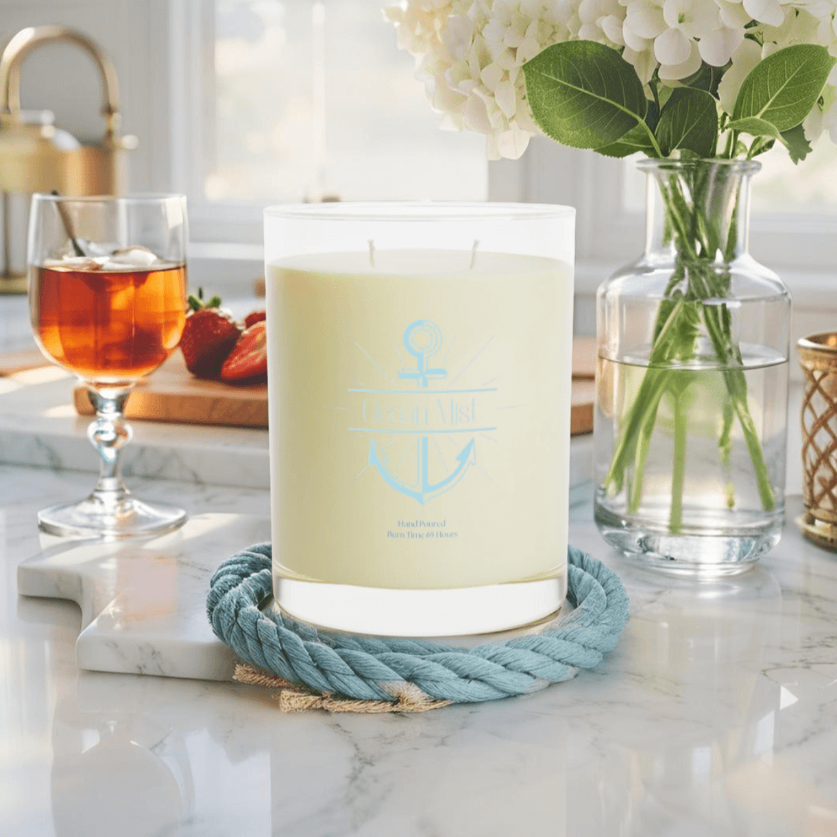 Coastal Anchor Ocean Mist Candle