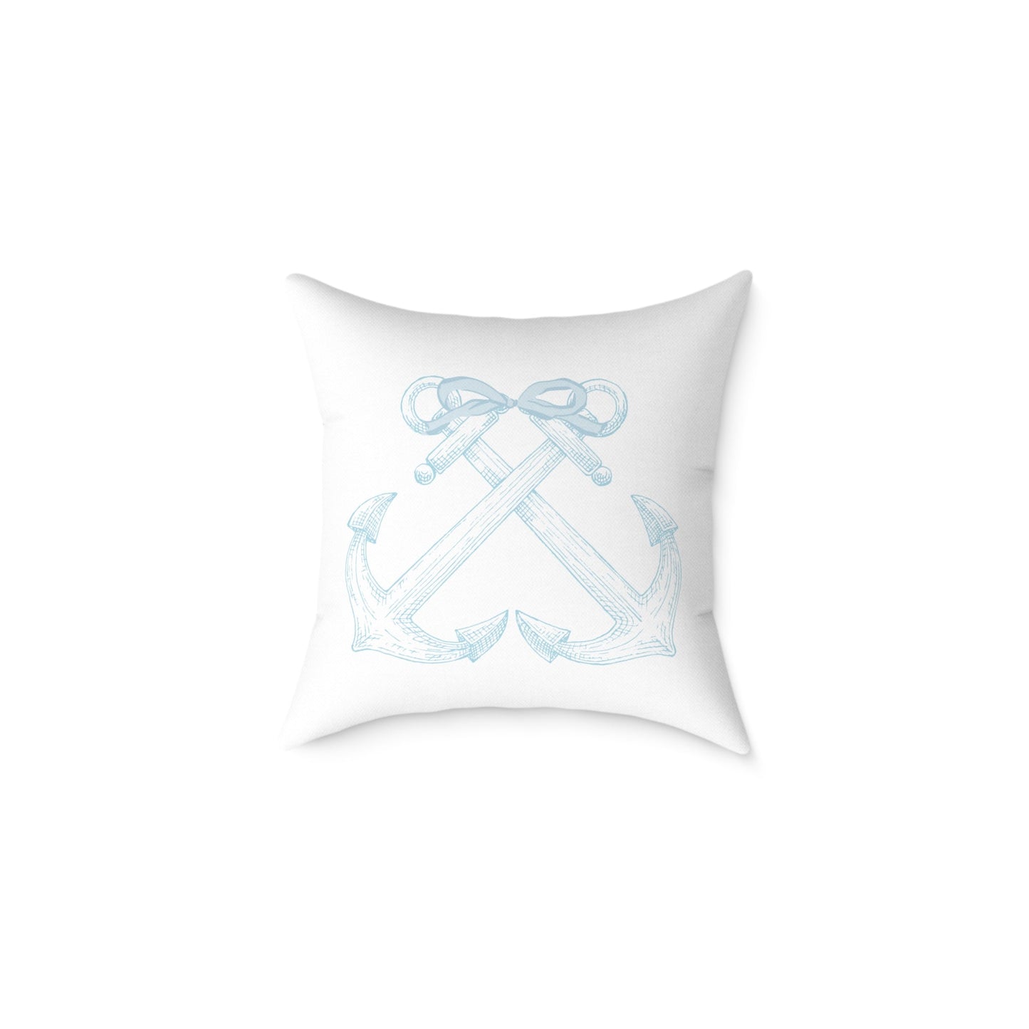 Nautical Anchor Pillow