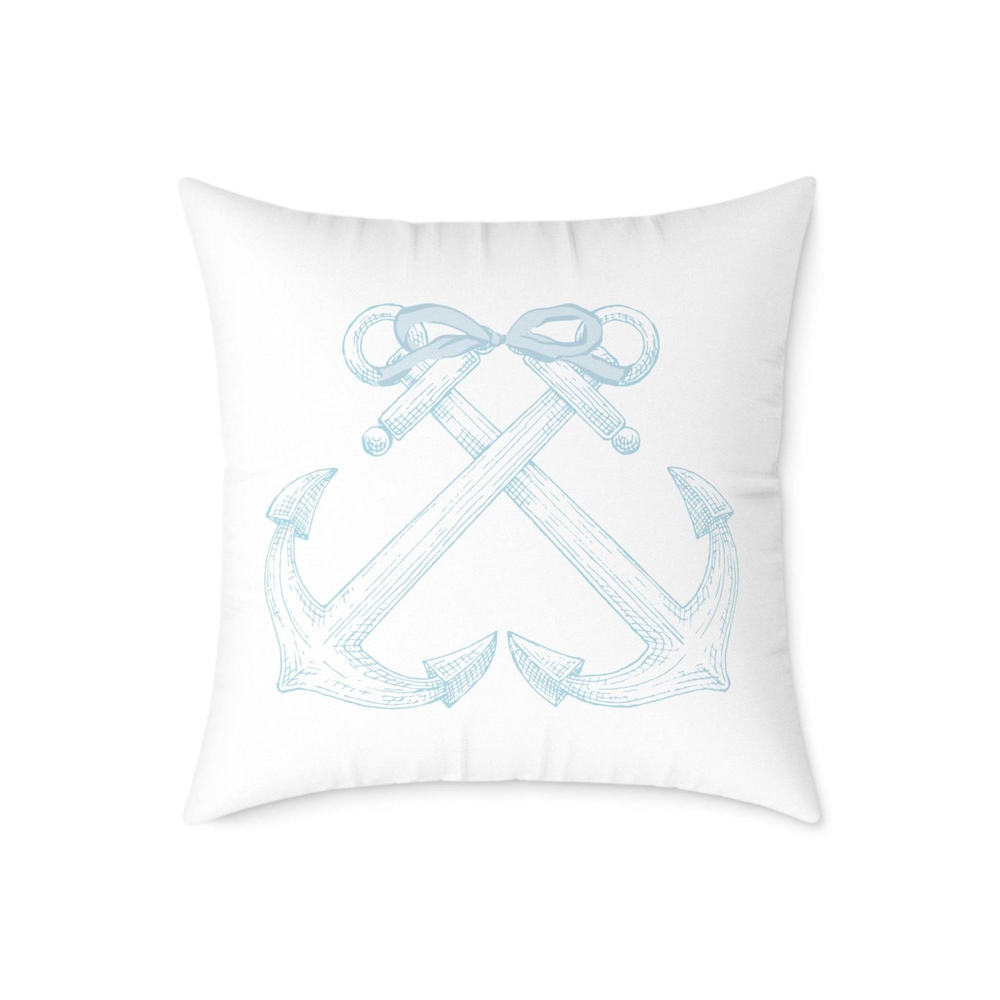 Nautical Anchor Pillow