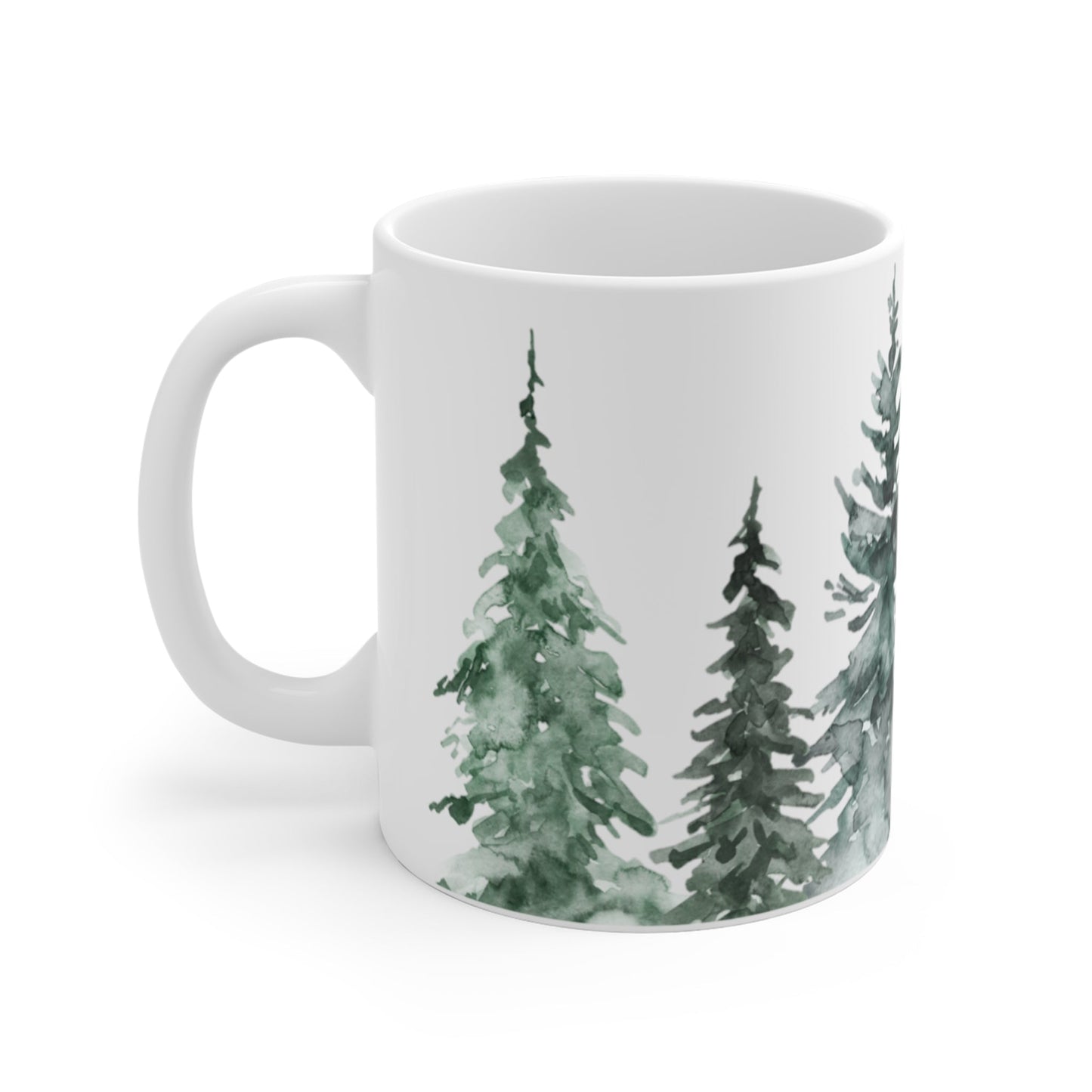 Ceramic Christmas Tree Coffee Mug