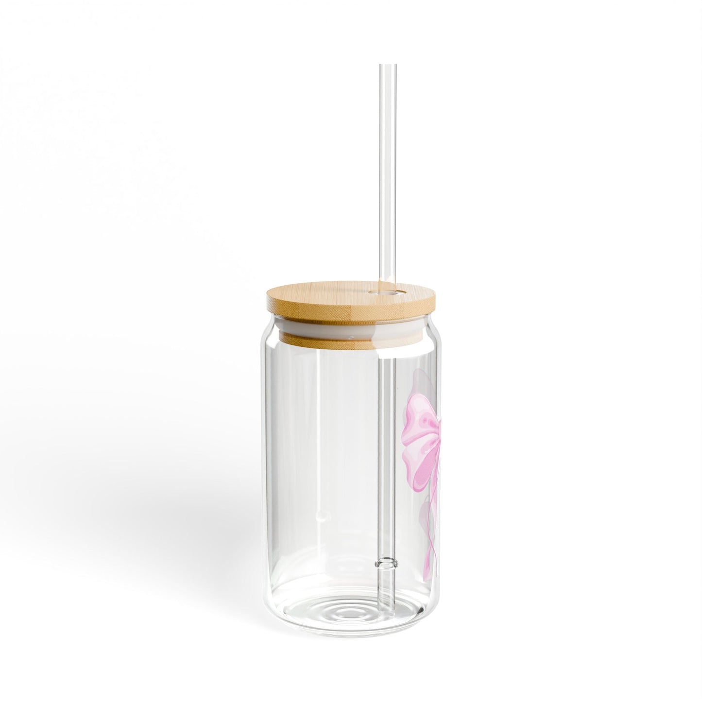 Coquette Bow Sipper Glass