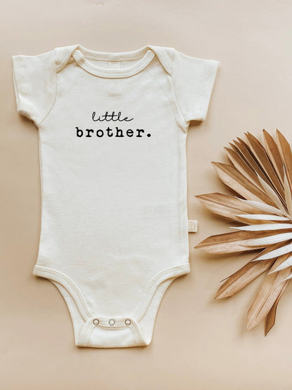 Little Brother Organic Cotton Short Sleeve Baby Bodysuit