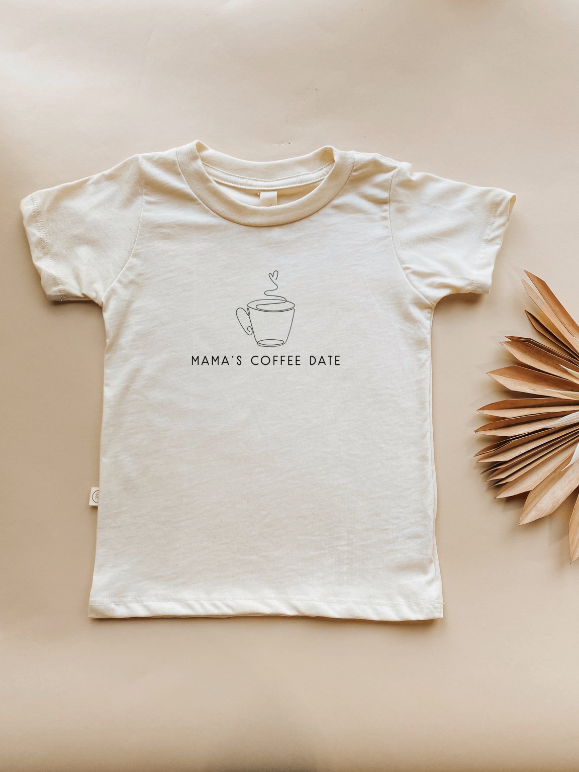 Mama's Coffee Date Organic Kids T-shirt