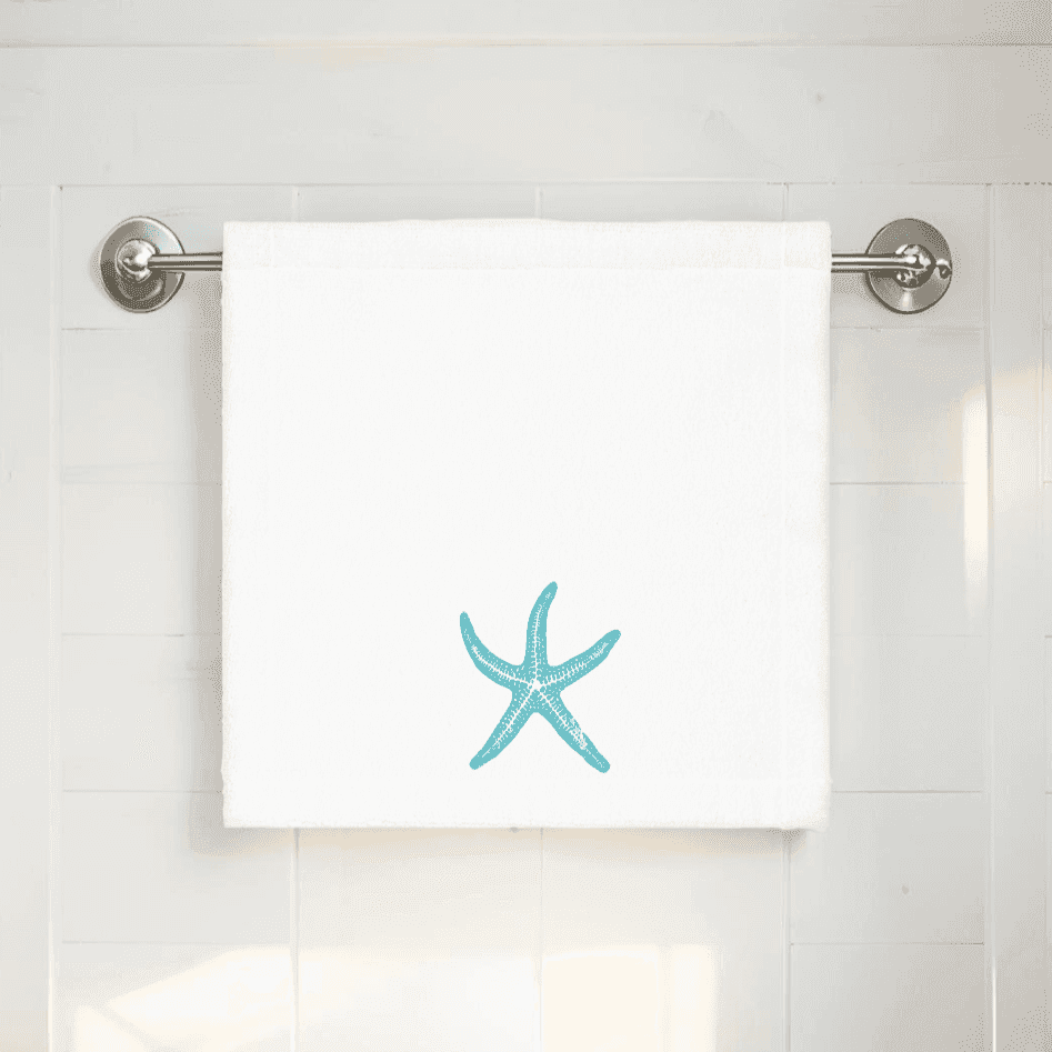 Starfish Face Towel