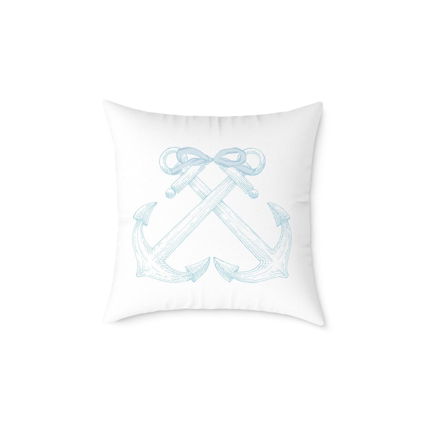 Nautical Anchor Pillow