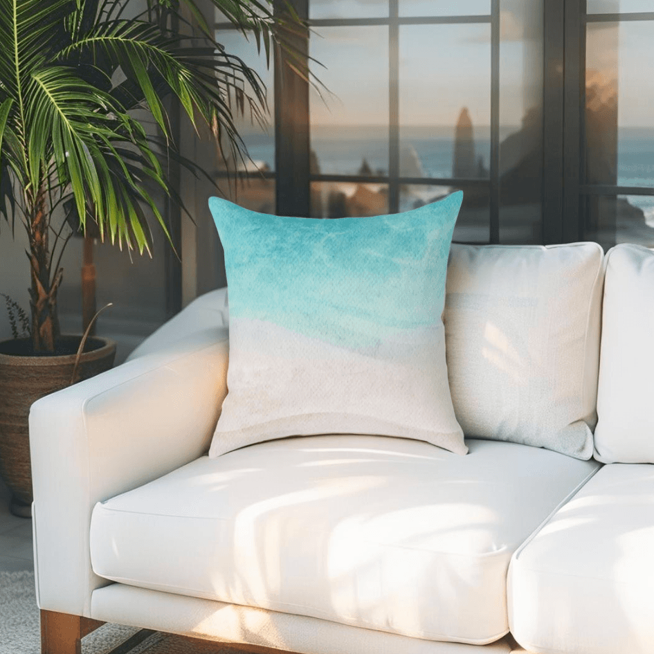 Beach Throw Pillow