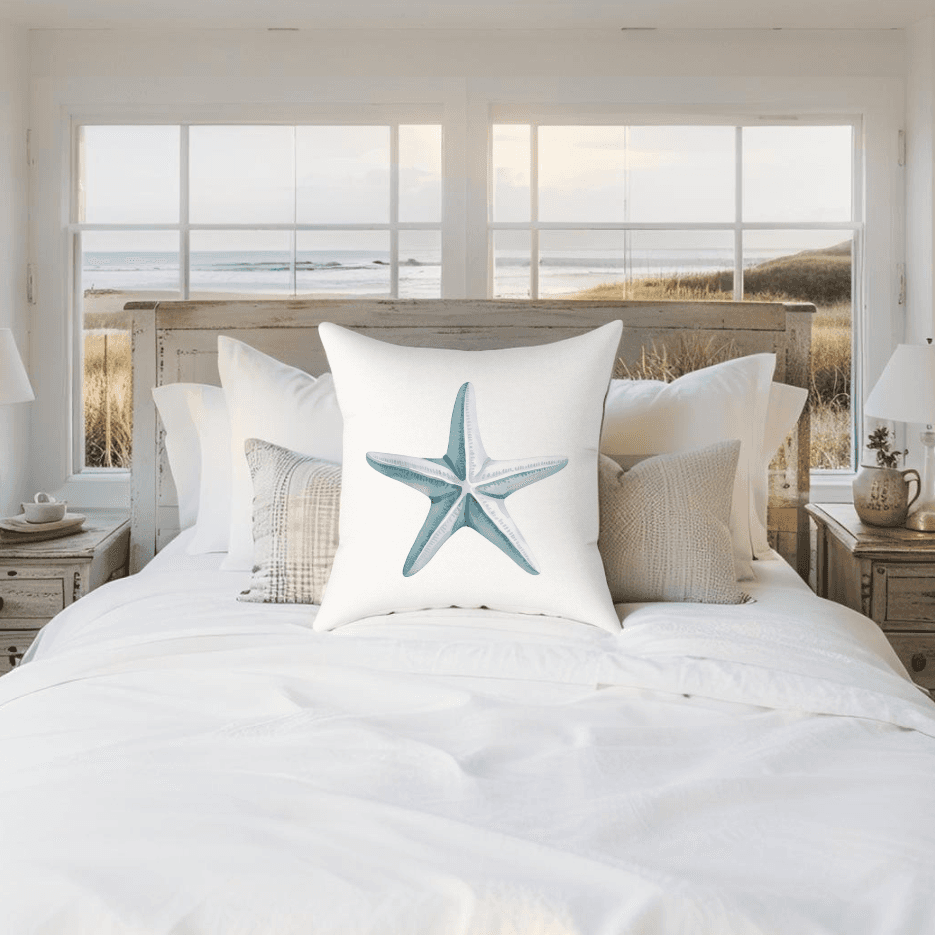 Starfish Throw Pillow