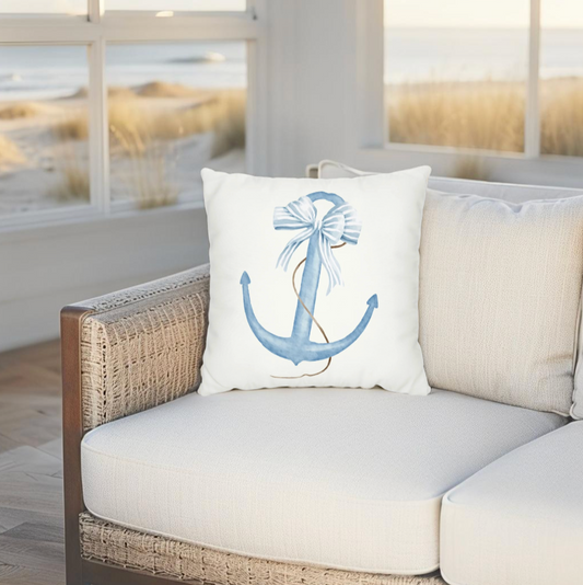 Nautical Throw Pillow