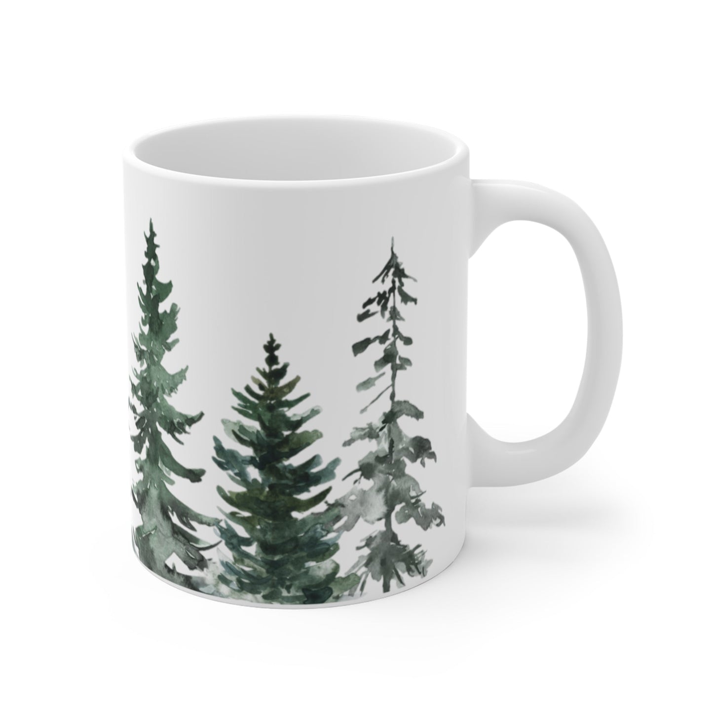 Ceramic Christmas Tree Coffee Mug